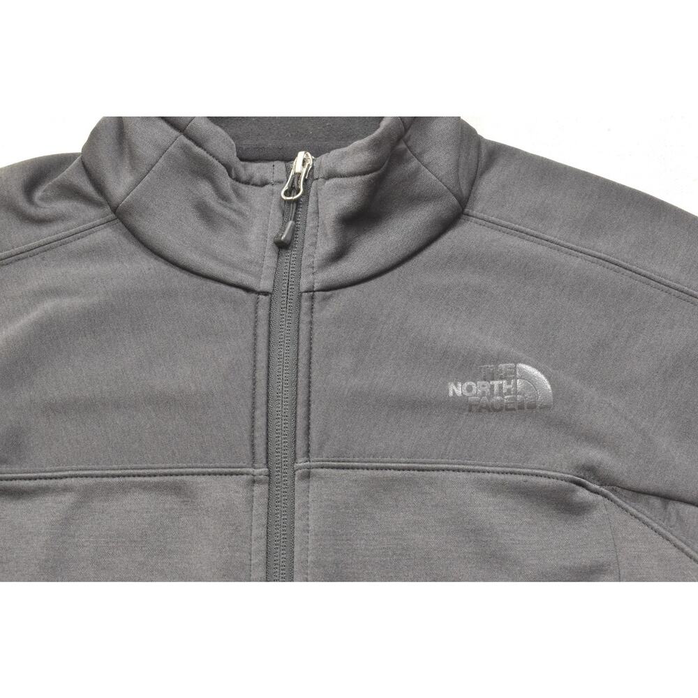 The North Face Womens Small Black Agave Fleece Full Zip Jacket Softshell S - Picture 6 of 8